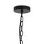 Luminaire suspendu tambour en tissu 3 lumières