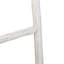 WHITE WOODEN SHELF LADDER