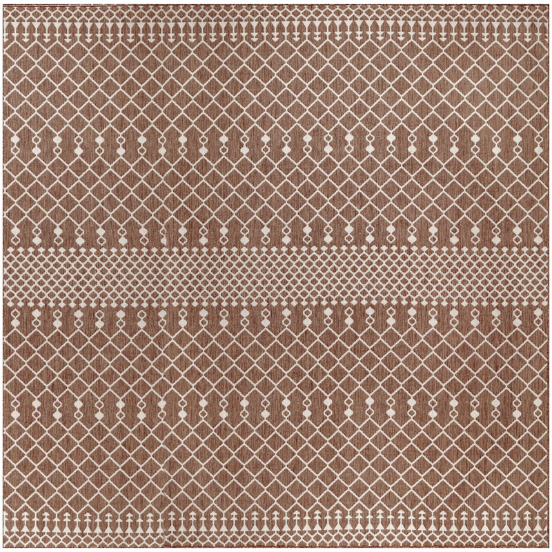  Tapis naturel moderne carré 10 pi x Positano, Natural, Square 10'