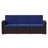 Alderman Faux Rattan Sofa with All-Weather Cushions-1351006509