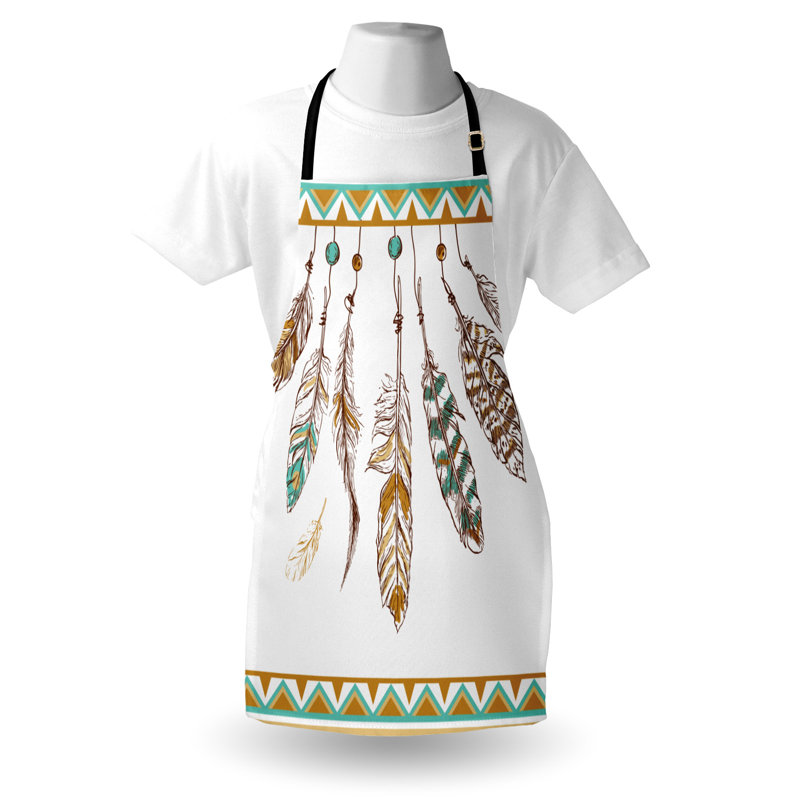 No Pattern Bib Apron