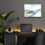 «Blue Hills» par Jan Weiss, art mural en verre acrylique-1889865062