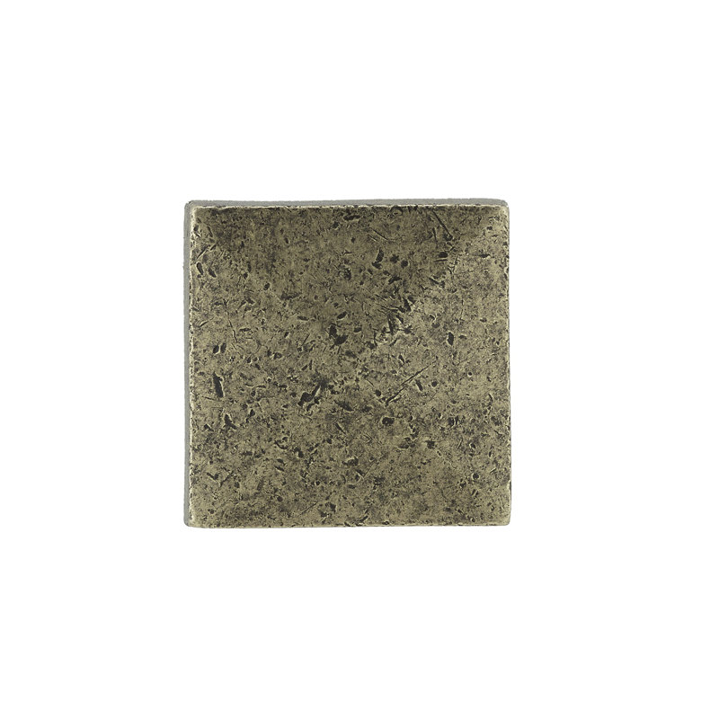 Inspiration Square Knob, Pewter Bronze