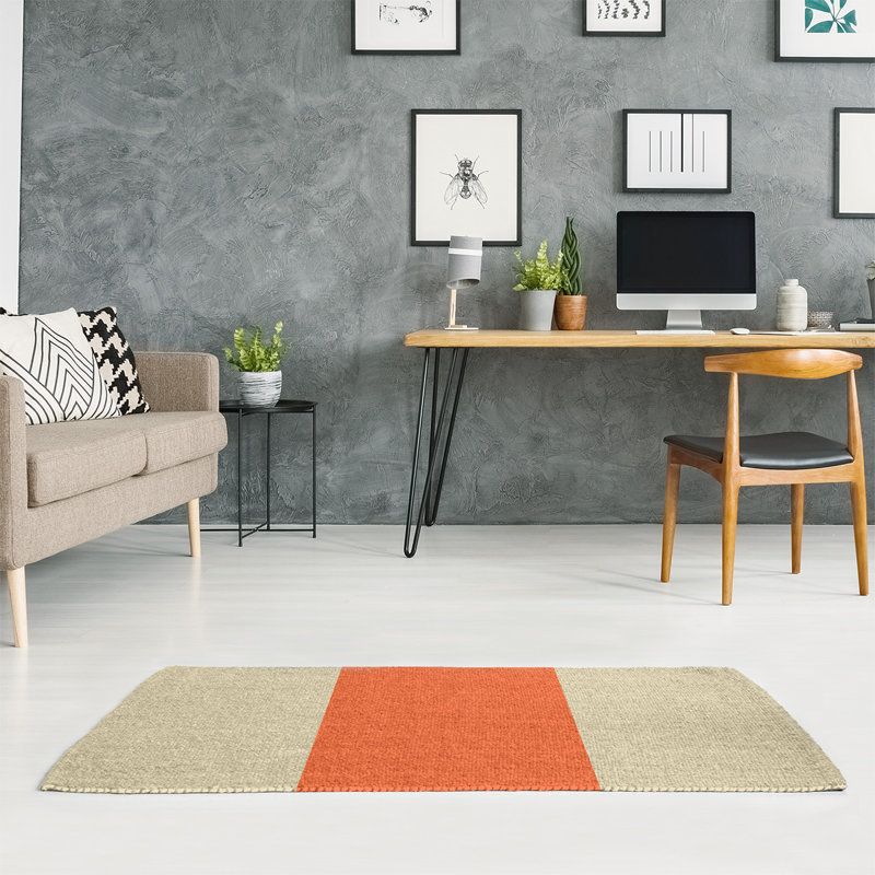 Striped Indoor Rug, Rectangle 5' x 7', Yes