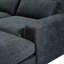 Canapé modulaire en L avec méridienne réversible - Chenille gris foncé Endurance-80491785-80491789