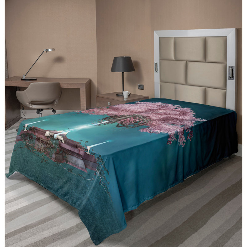 Drap plat Ambesonne, Drap plat pour lit simple TG