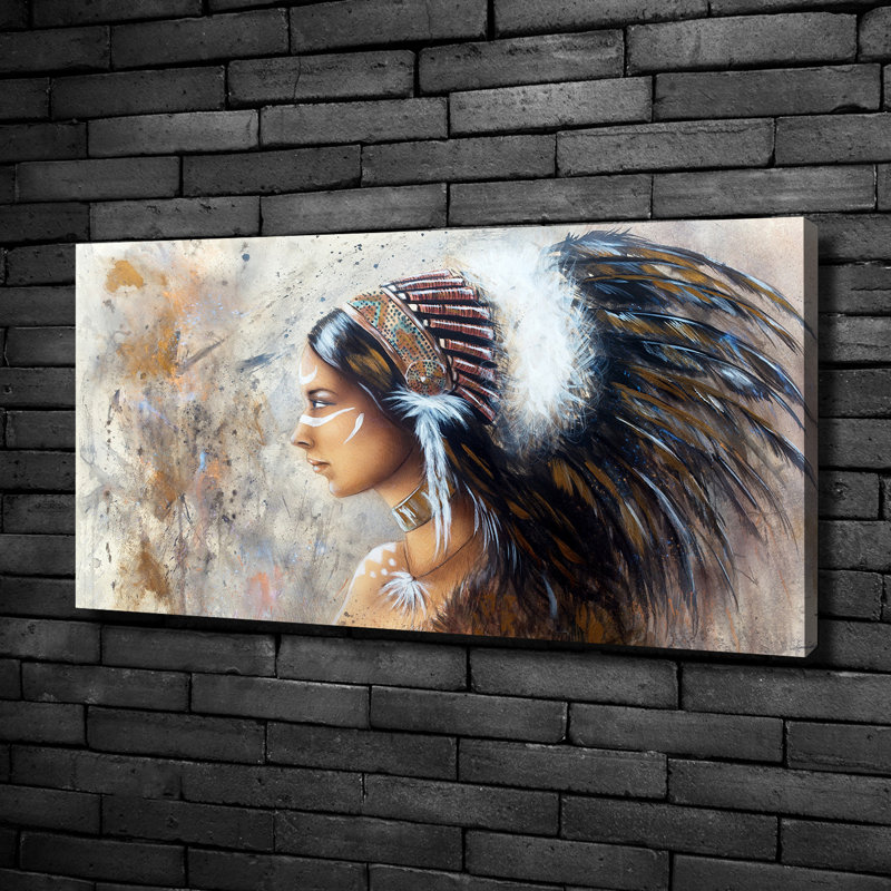 Indian - Wrapped Canvas Print
