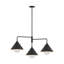 Lustre géométrique à 3 lumières Ireland-88045311