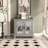 Blaire 29.3" H 2-Door Mirrored Wood Accent Cabinet-53010427