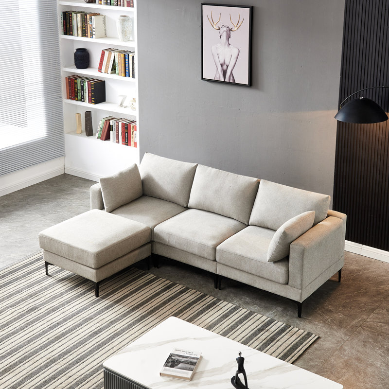 Mardig 4 Seater Corner Sofa , Grey