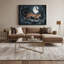"Wildlife Genet", art mural sur toile gris-1251385746