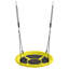 Machrus Swingan 37.5 IN Super Fun Nest Swing With Adjustable Ropes - Solid Fabric Seat Design-19674954