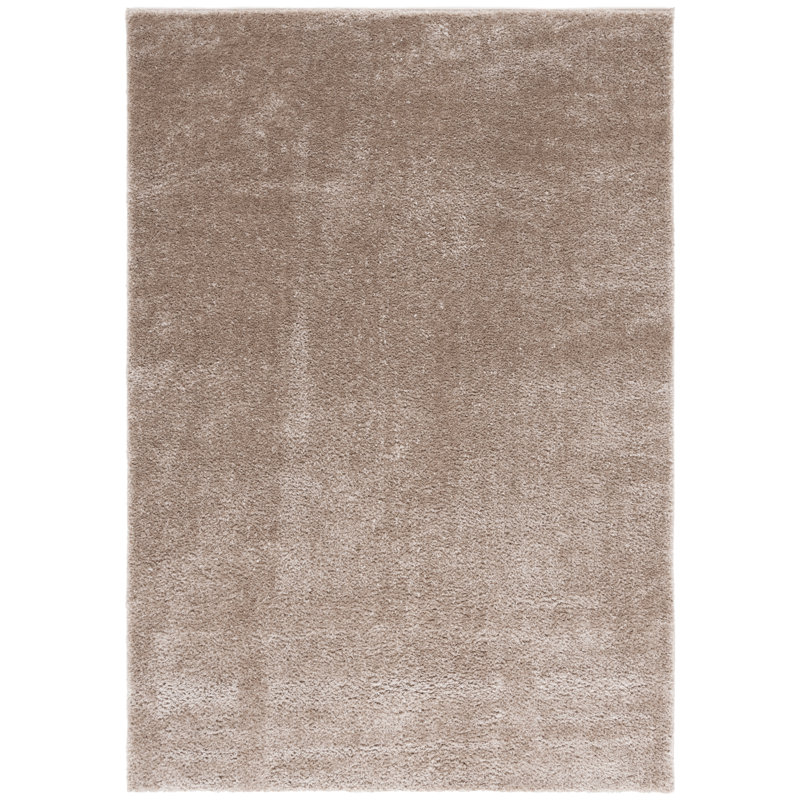 Lachara Penelope Shag Performance Solid Color Rug, Rectangle 9' x 12'