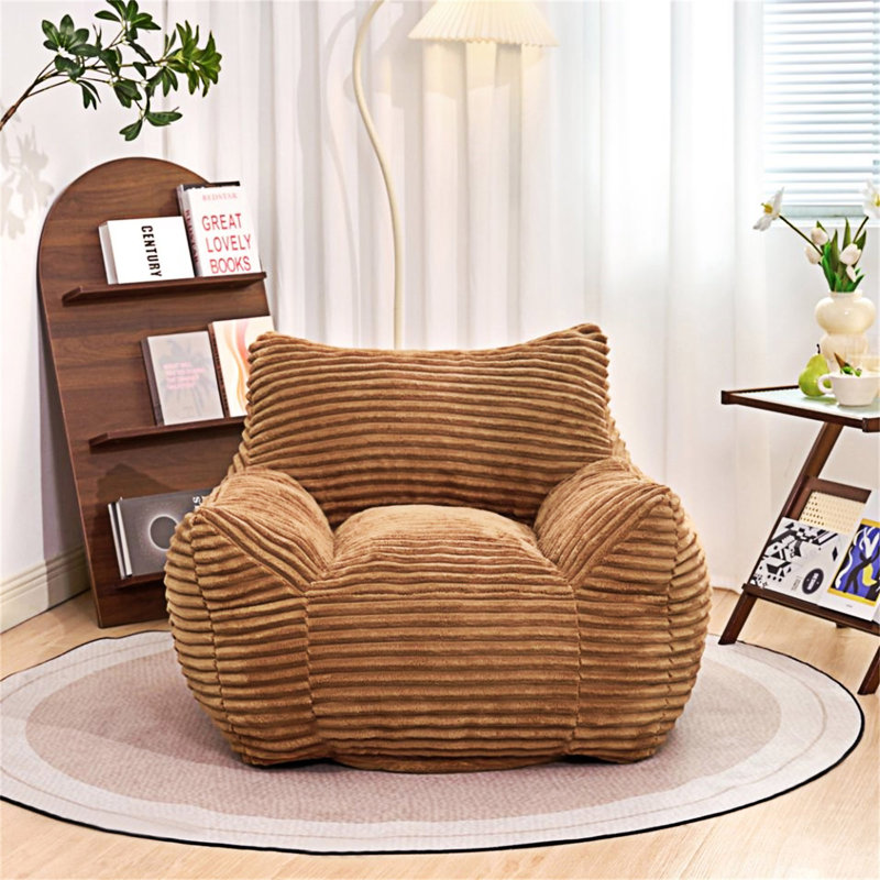 Fauteuil Lazy, Brun