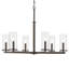 Lustre 6 lumières 21,75 "21,75"-1044564598