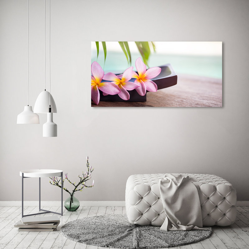 Plumeria - No Frame Print on Canvas