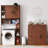 Farmhouse Storage Cabinet With 2 Doors And 4 Drawers-923063435