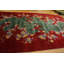 Antique Art Deco Large Room Size Wool Claret Rug