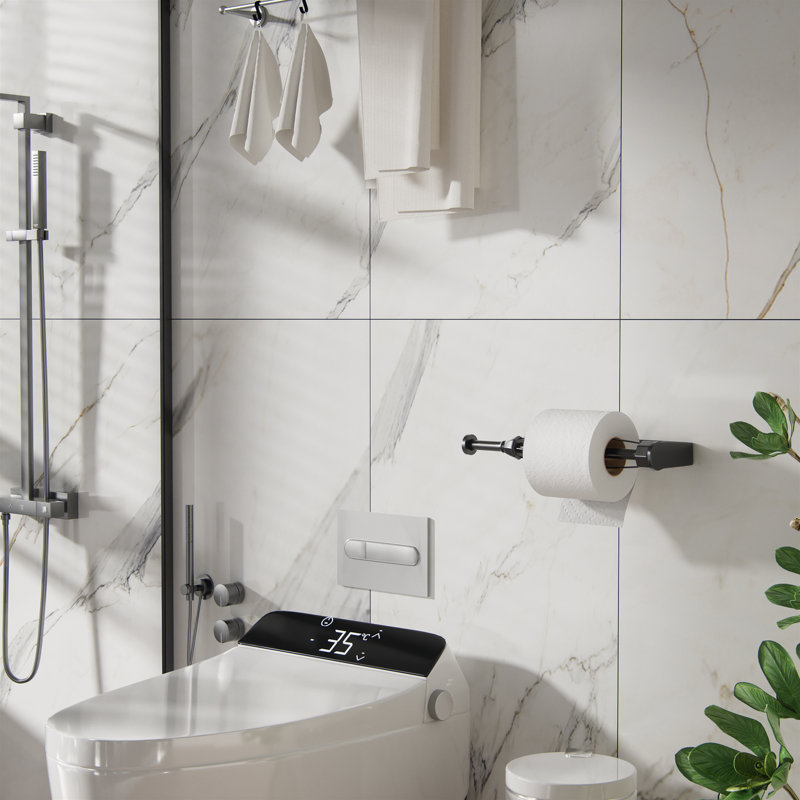 Porte-papier essuie-mains en acier inoxydable à une main, adhésif sans perçage pour fixation murale, cuisine, salle de bain