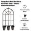 Walpole Metal Arch Mirror