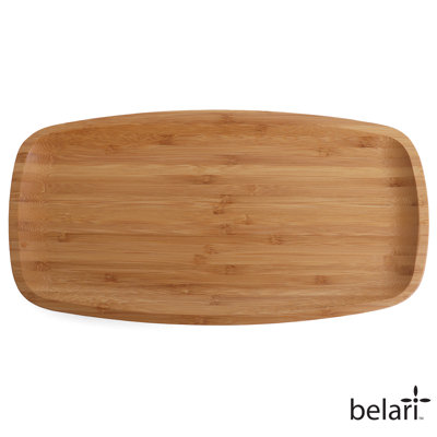 Reusable Bamboo Rectangular Dinner Plate