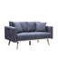 Causeuse en lin 56,5 po Easton