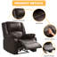 Fauteuil inclinable manuel en similicuir respirant Tachara-109185401