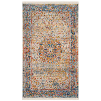 Tapis performance persan oriental rétro Johnsville