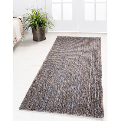 Tapis fumé en jute tressé à la main Akosua