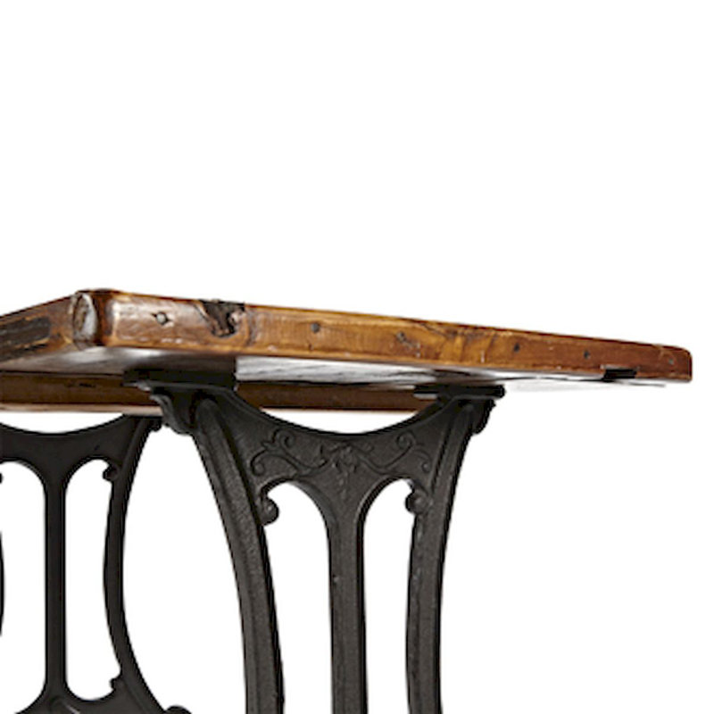 Ronquillo Solid Wood Top End Table