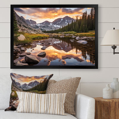 Colorado Mountain Senerity III - Colorado, art mural