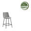 Citlali Fabric Counter Stools with Steel Legs-1412830136