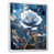 Cadre flottant blanc