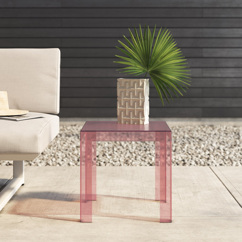 Table d'appoint Jolly par Paolo Rizzatto, Rose