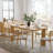 33.5"W×30"H Wood Dining Table Kitchen Table with 4 Legs-39408984-39408985