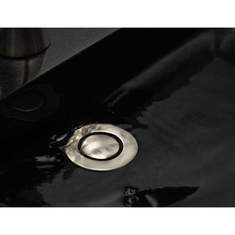 Zerodrain® Pop-Down Style Lavatory Drain With 2-1/4" Diameter Flange, Polished Brass
