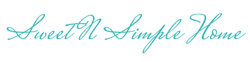 Logo Sweet N Simple Home