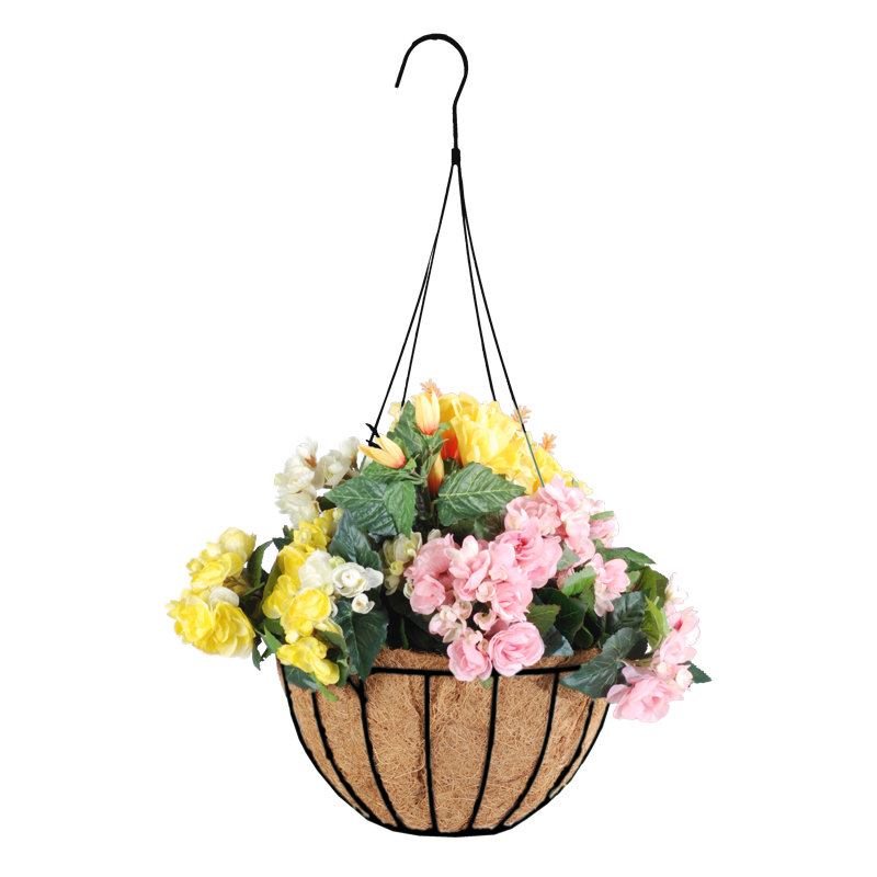Rothstein Hanging Planter, 9" H x 20" W x 20" D