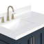 Meuble-lavabo simple avec plateau Abshire 37-93359451