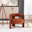 Chaise d'appoint avec pieds en bois robustes-129543159
