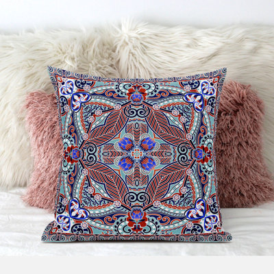 Polyester Throw Square Pillow Cover & Insert