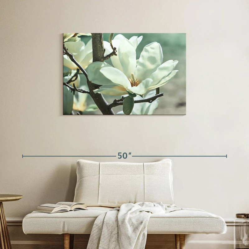 Harnek Magnolia Tree Flower, 24" H x 36" W
