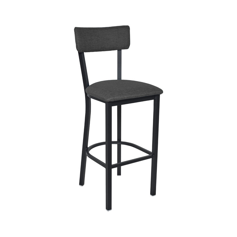 Tabouret de bar 30,5 po Bristol, Gris