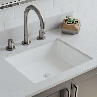 Lavabo de meuble-lavabo rectangulaire Lexik
