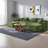 Modular Green Cloud Sectionals, Corduroy Comfort For Living Room