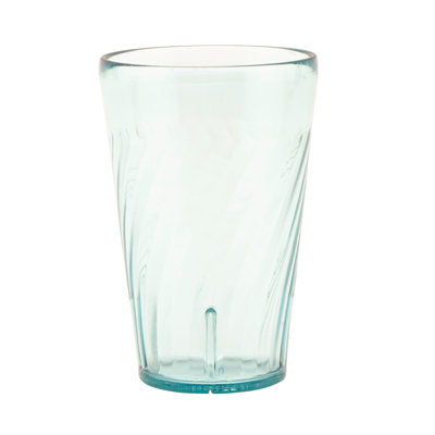 GET Gobelets en plastique incassables et sans BPA Tahiti, 24 onces, bleu (ensemble de 12)