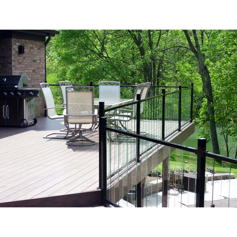 26" H x 3.75" W x 0.25" D Fortress Pure Stair Baluster Set