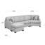 Canapé modulaire incurvé Clelio, gris (LHF)-1459917328