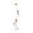Elsmere 1 - Light Crystal Pendant With Black Frame-973175169