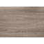 Table d'appoint de salon - Style moderne étroit avec stratifié taupe, finition foncée pour console décorative à trois niveaux